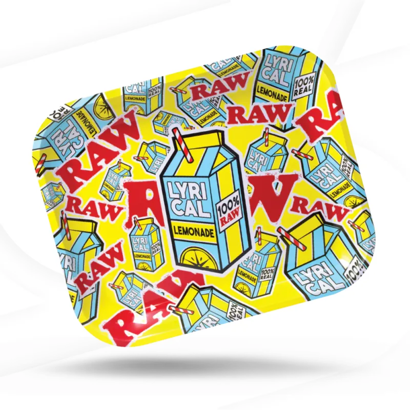 RAW X LYRICAL LEMONADE METAL ROLLING TRAYS
