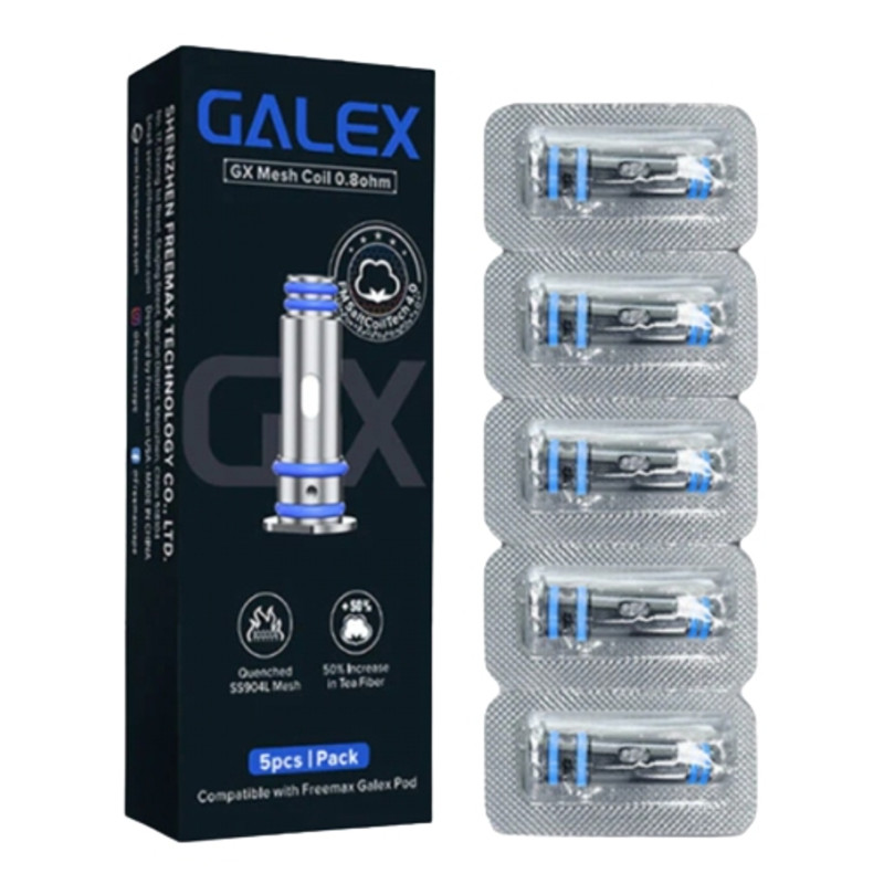 FREEMAX GALEX REPLACEMENT COILS 5CT./PK