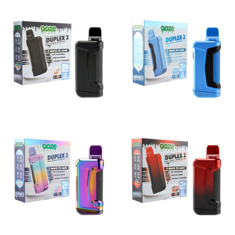 OOZE DUPLEX 2 900MAH DUAL EXTACT VAPORIZER W/ C-CORE TECHNOLOGY