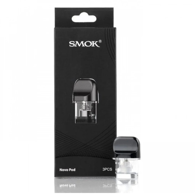 SMOK NOVO REFILLABLE 2ML REPLACEMENT PODS 3CT/PK