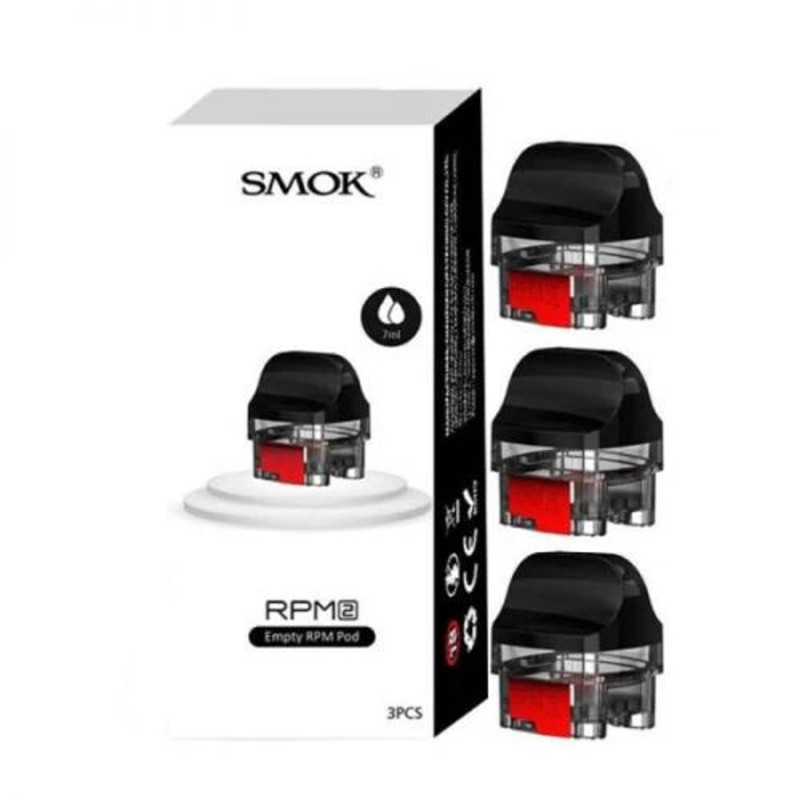 SMOK RPM 2 EMPTY REPLACEMENT PODS 3CT/PK