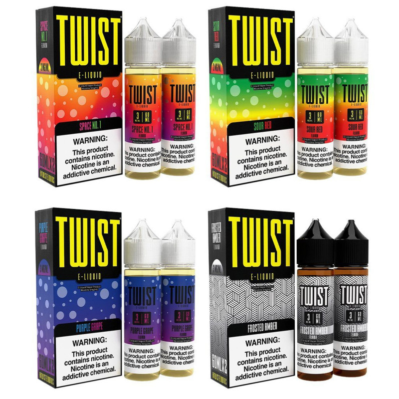 TWIST E-LIQUID TWIN PACK 120ML (2 X 60ML)