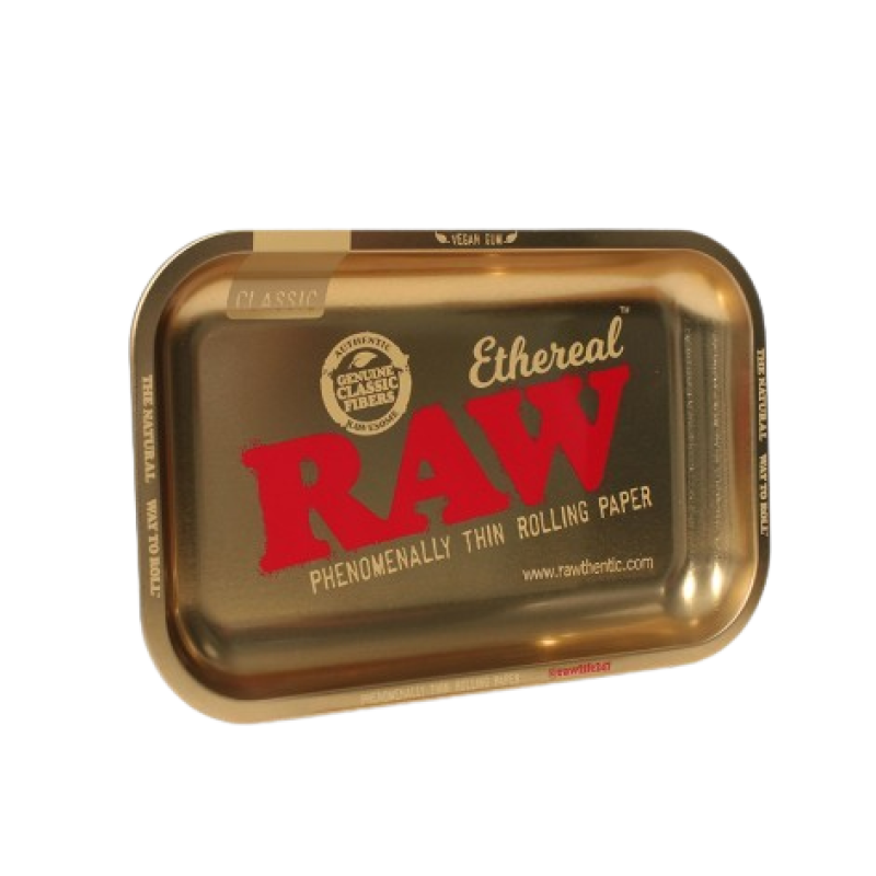 RAW METAL ETHEREAL GOLD ROLLING TRAY 1CT.
