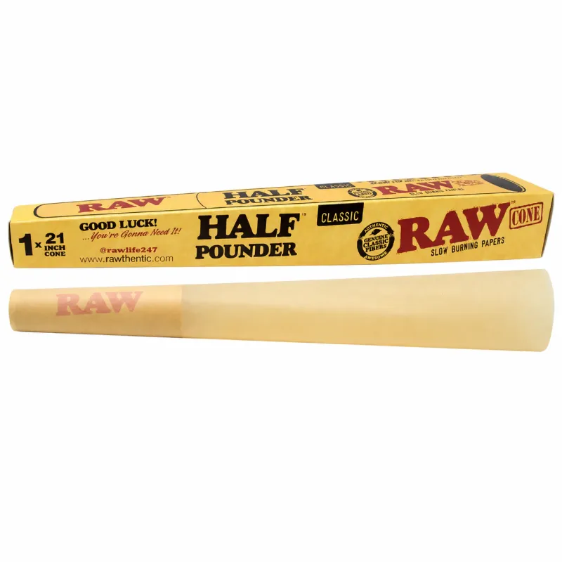 RAW HALF POUNDER 21" CONE