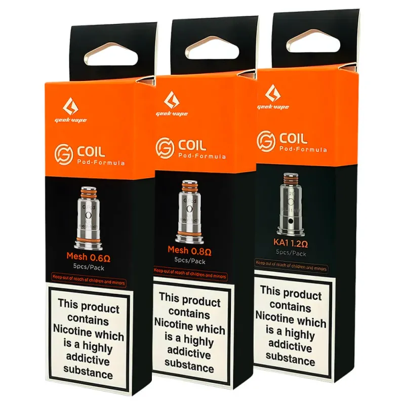 GEEKV VAPE G SERIES COILS 5CT/PK