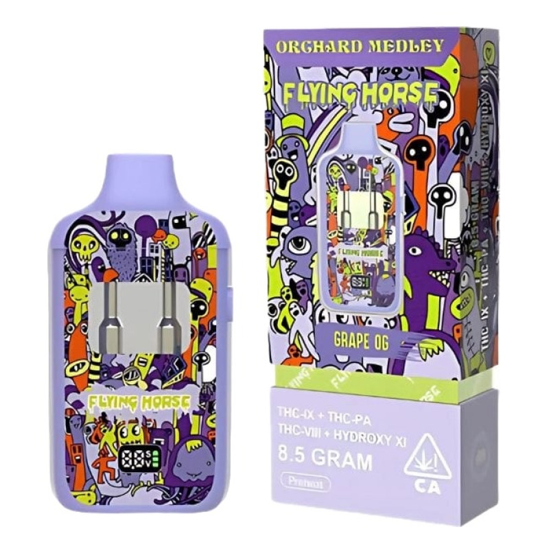 FLYING HORSE 8.5G NEXT-GEN ORCHARD MEDLEY DISPOSABLE VAPE 5CT/PK